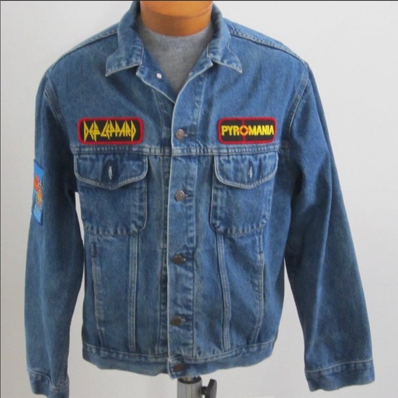 def leppard jean jacket